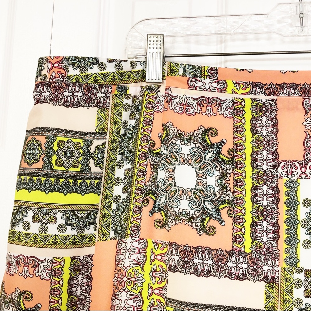 Cato Colorful Mandala Patchwork Print Pull-On Max… - image 5